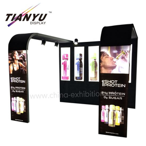 Aluminium Modular Display DIY Fashion M Serie System Messestände 10x10
