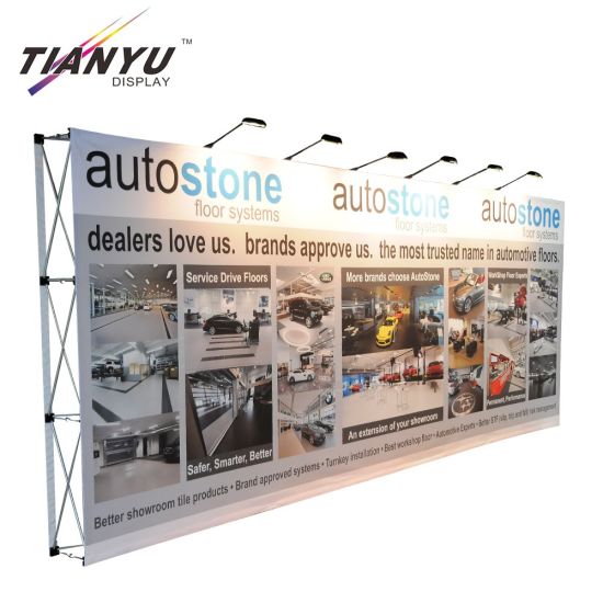 China-Hersteller-Qualitäts-heiße Verkaufs-Frühlings-Display-Pop Up Banner Ständer