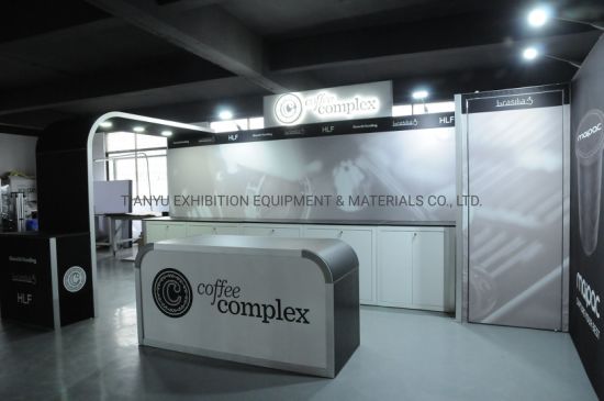 Quick Setup Aluminium 10X10 tragbaren Messe-Ausstellungsstand Ausstellung Messestand