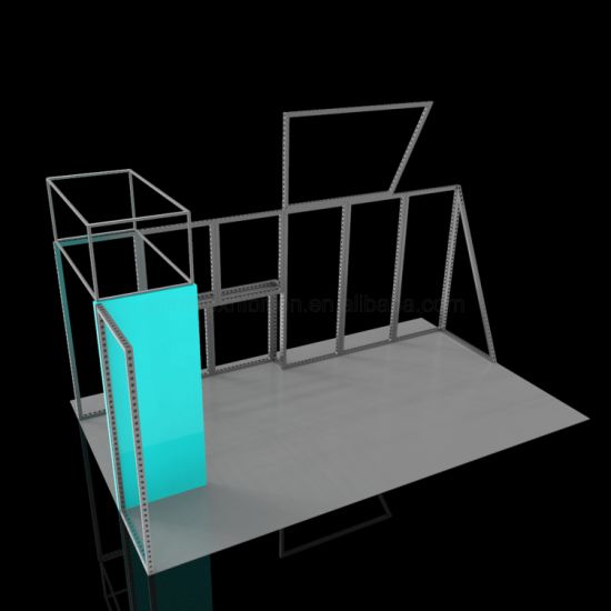 DIY tragbarer Stand Ausstellung 6 x 3 m für modularen Messestand