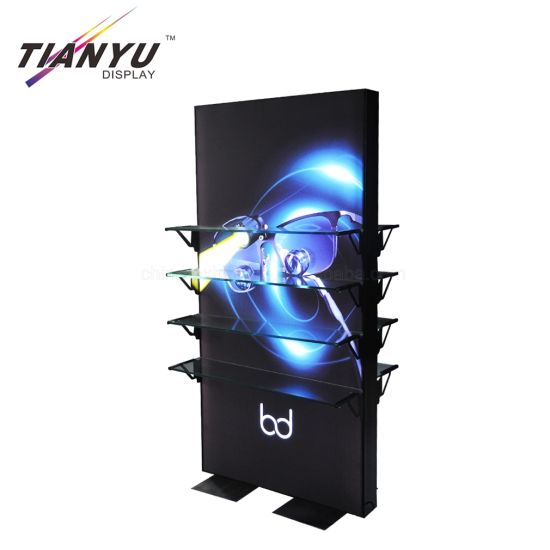 Tianyu werbung einzelhandel stoff licht box in der messe stand